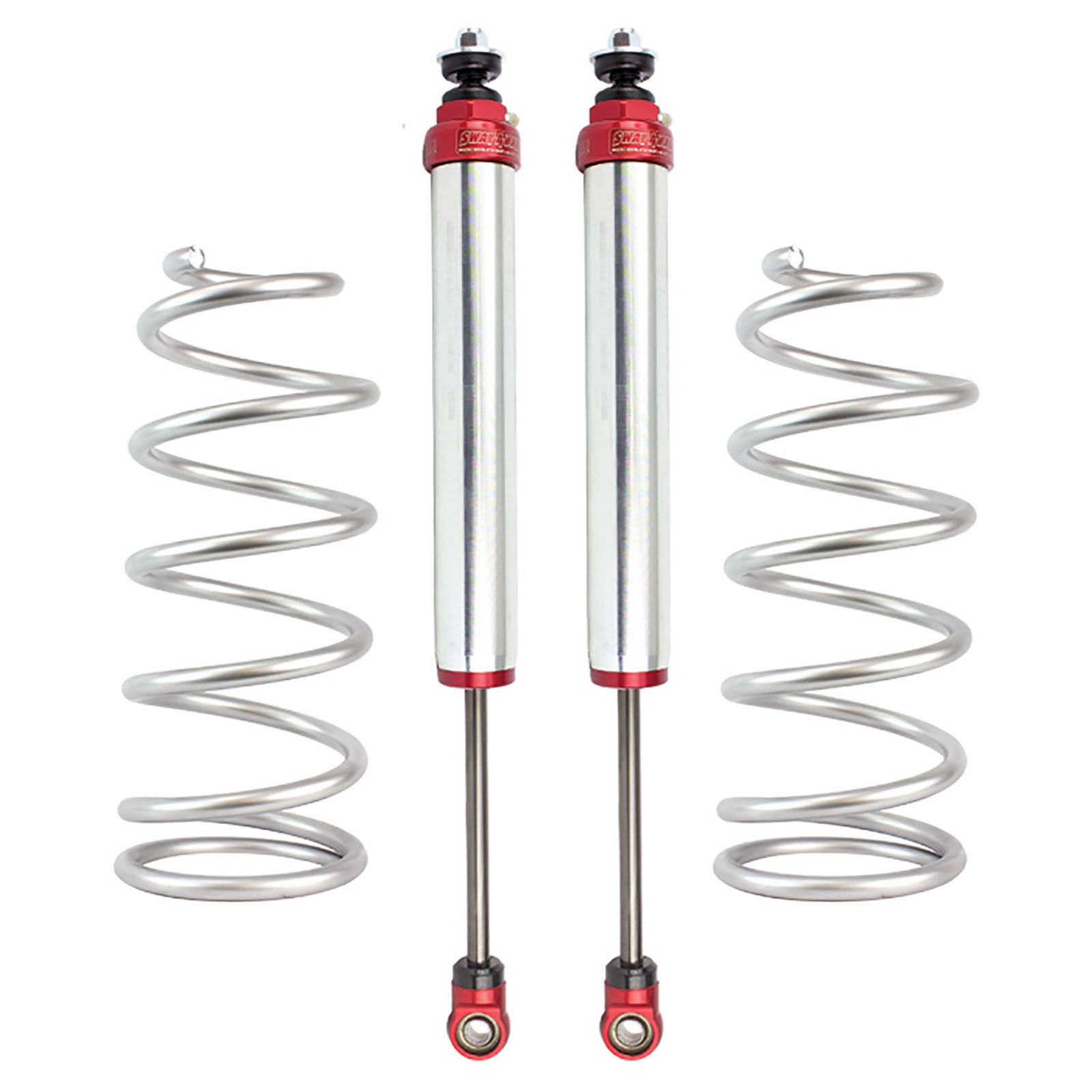 afe POWER 4Runner Sway-A-Way 2.0" Rear Shock Kit w/Coil Springs - 2003+ - Click Image to Close